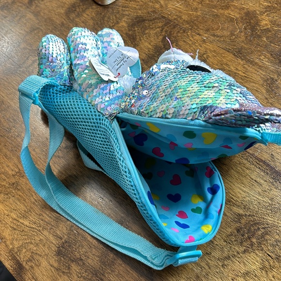 TY Whimsy sequence Cat Backpack - Picture 7 of 14